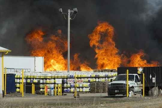 Propane Bottles explosions